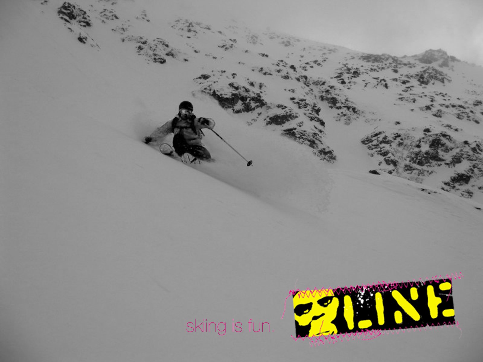 Skiing is fun