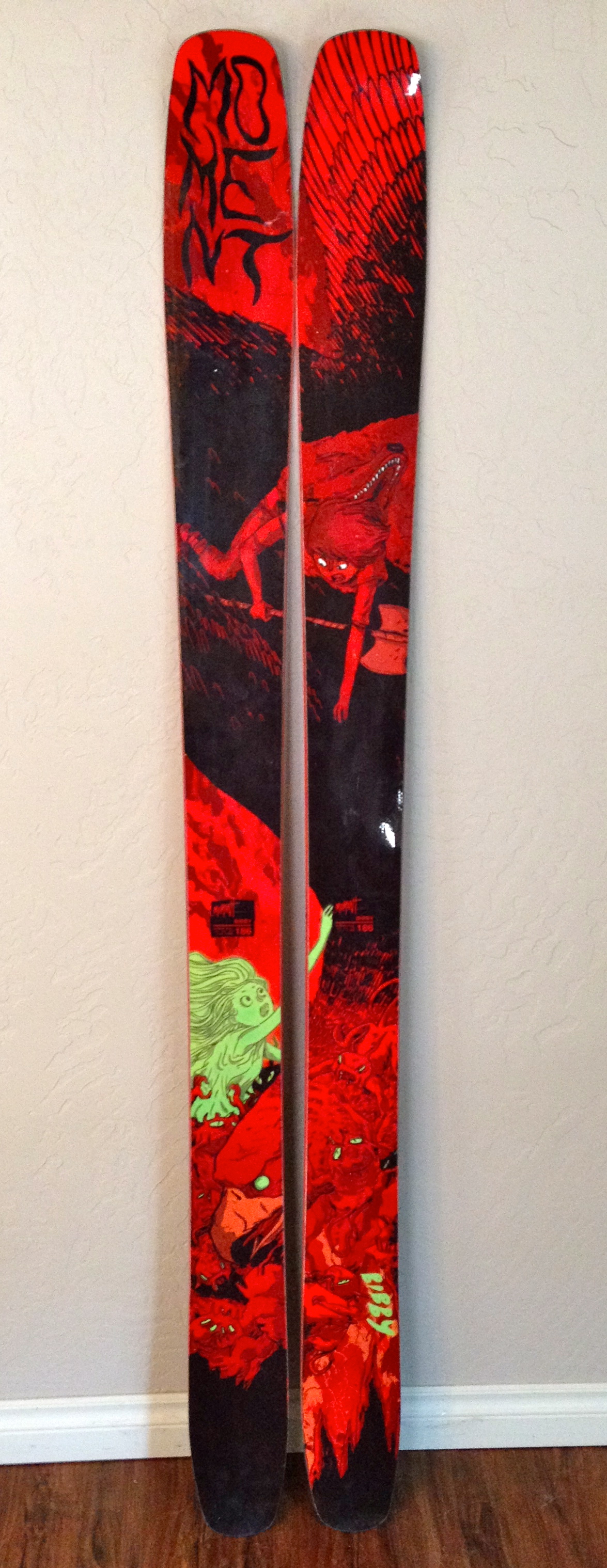 華麗 MOMENT El Dorado 176cm スキー - スキー