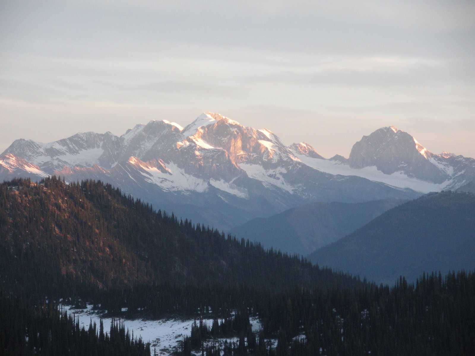 Carnes Peak sunrise