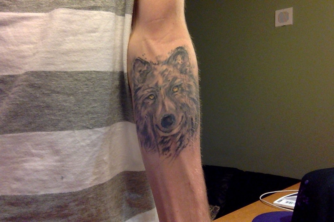 My Wolf Tattoo
