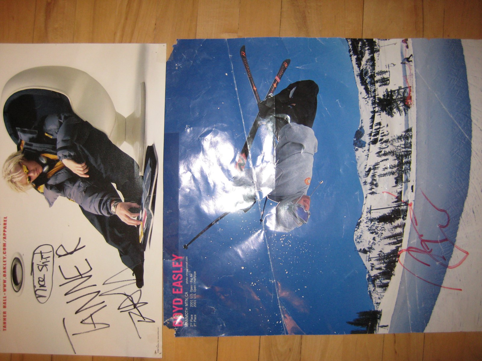 old ski posters , 