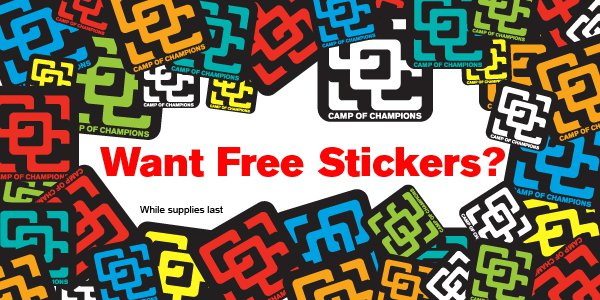 Free COC Stickers
