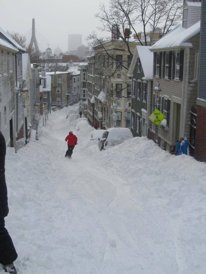 Skiing in Boston