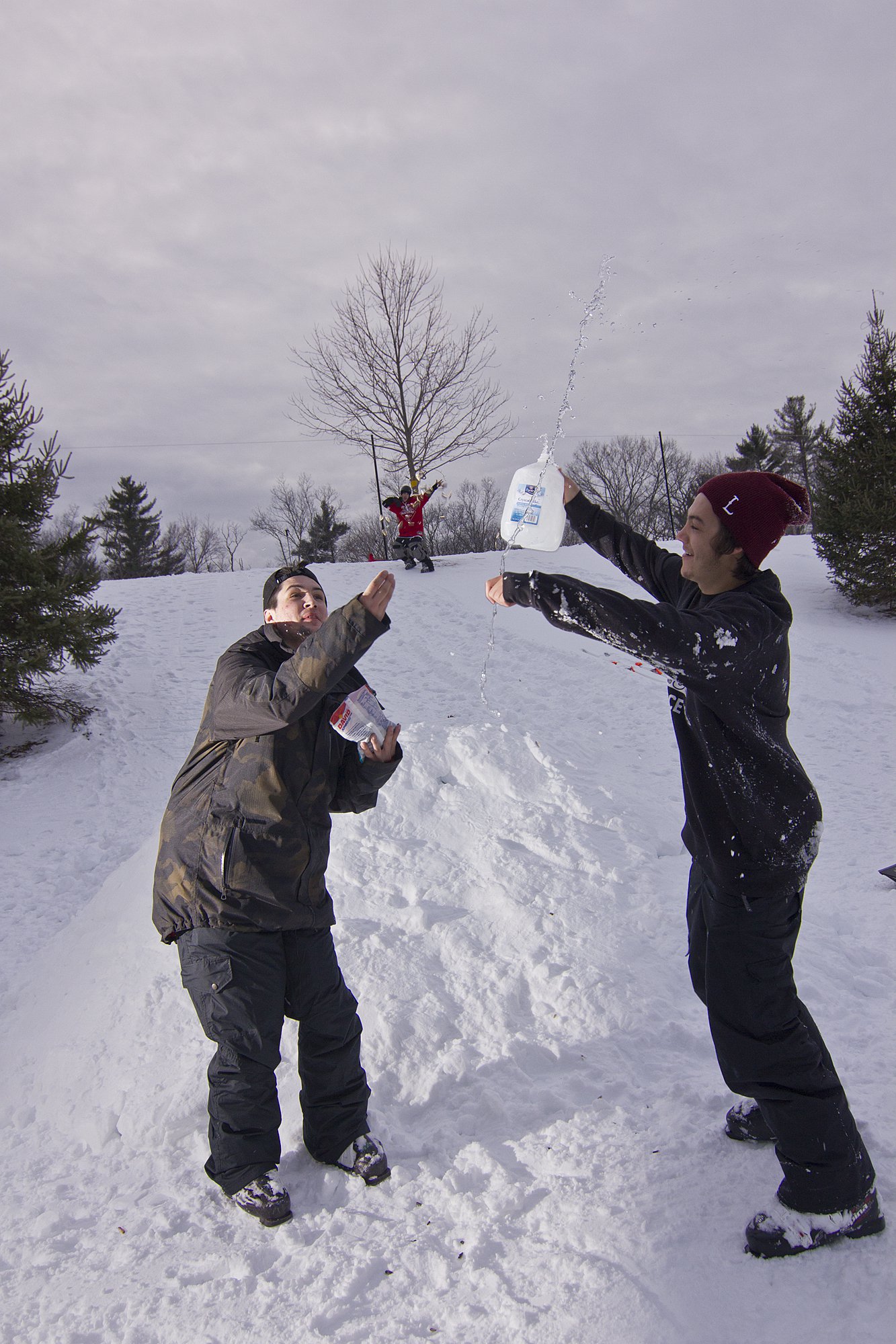 Pouring Water