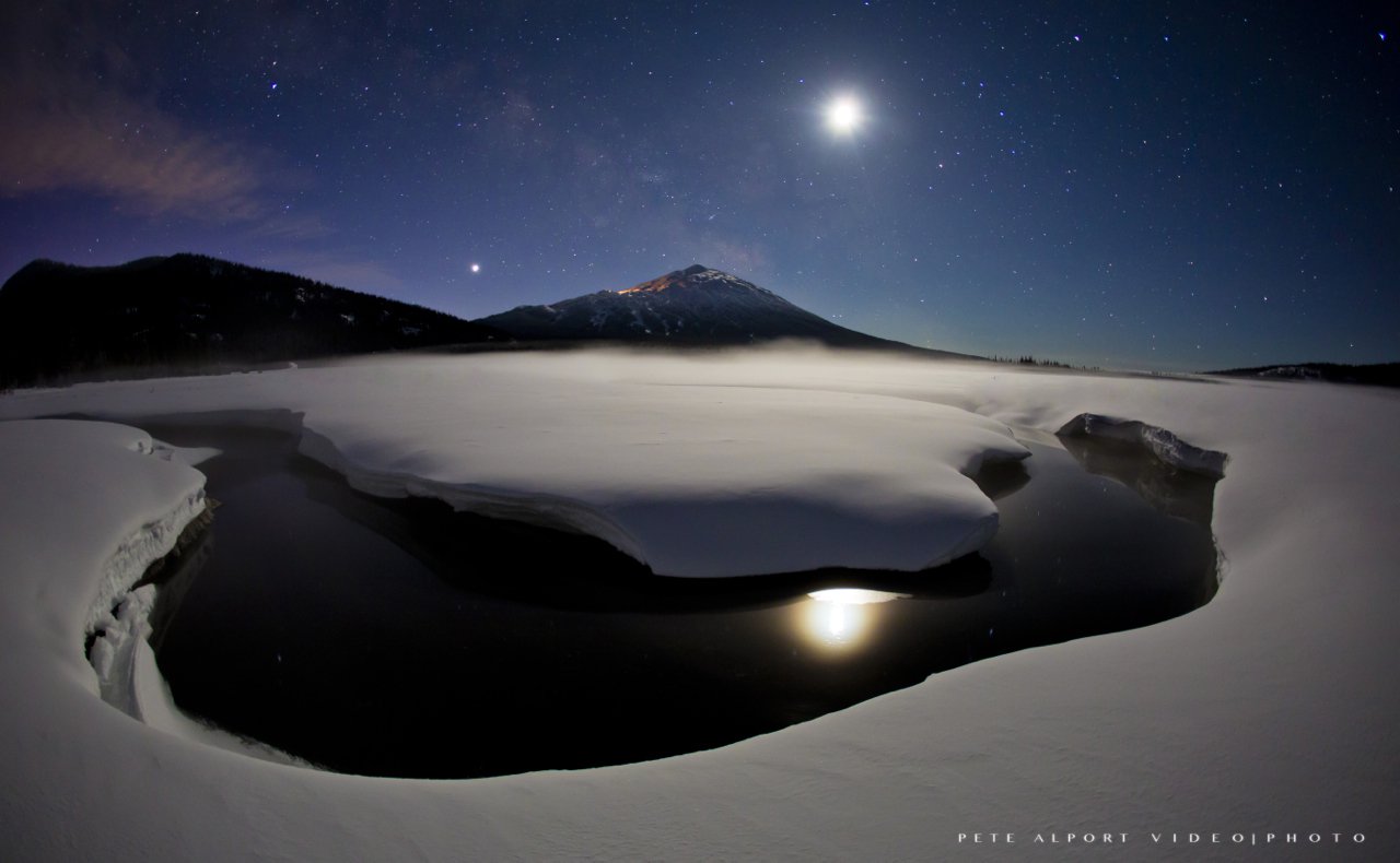 Night Time In Oregon