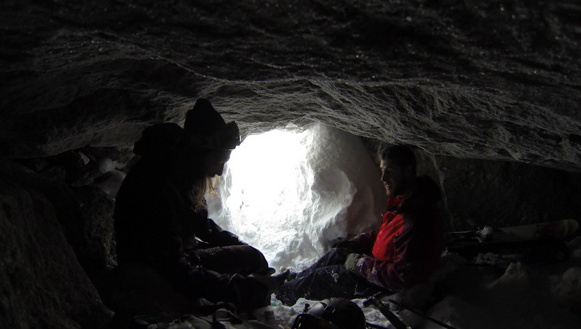 Snow cave