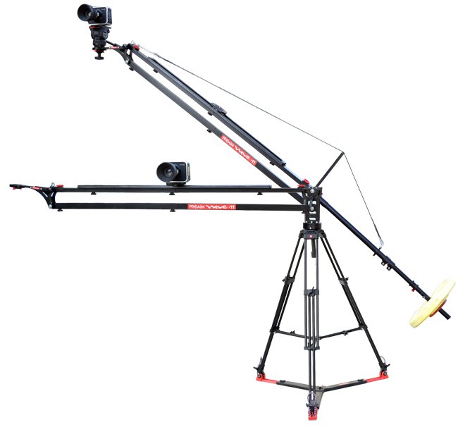 Proaim Wave-11 Camera Slider Jib with stand and floor dolly 