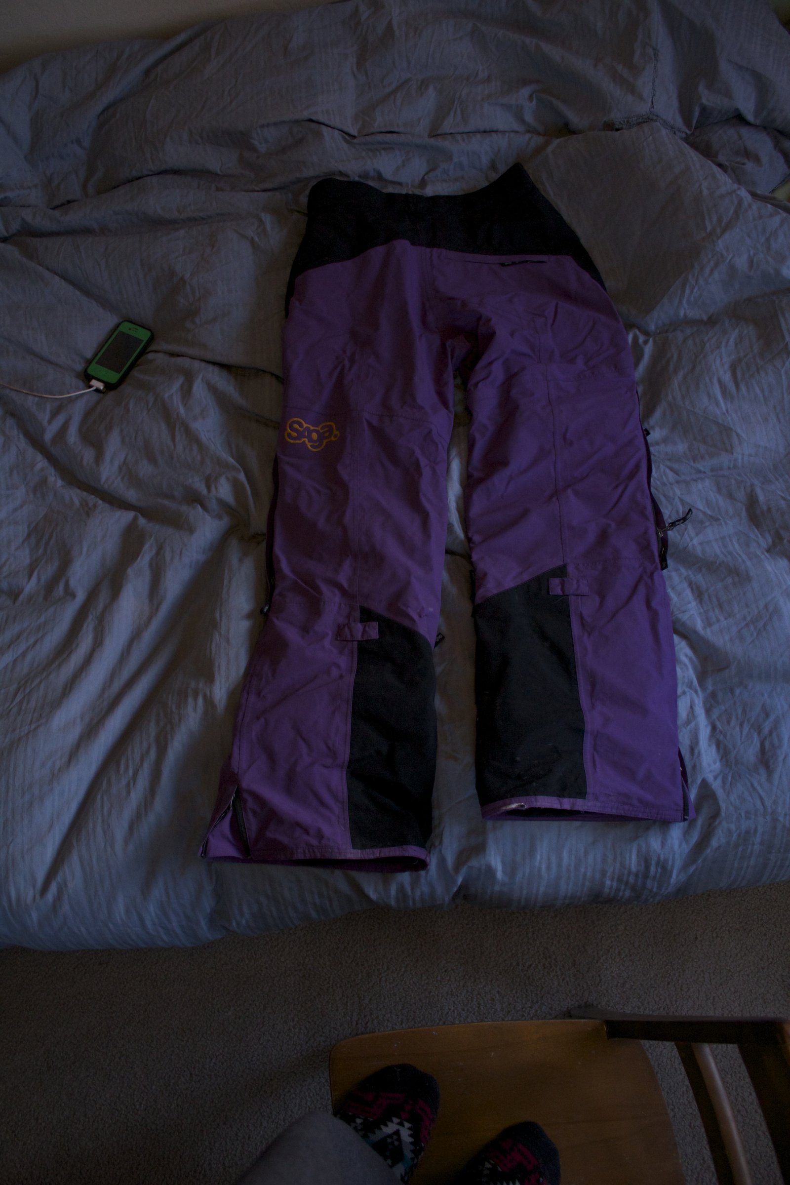 L Purple Saga Pants 