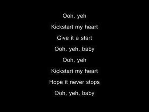 Kickstart my heart перевод. Кикстарт май Харт. Kickstart my Heart Lyrics. Sticky Jams - Kickstart my Heart.