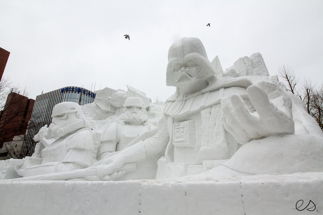 Exploring Sapporo's Giant Snow Sculpture Festival