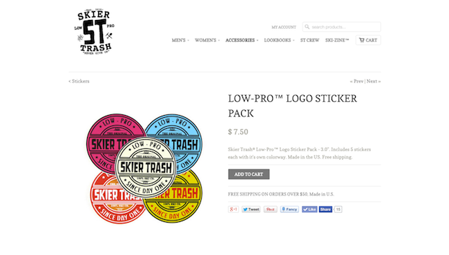 NEW Low-Pro Stickers In Stock!