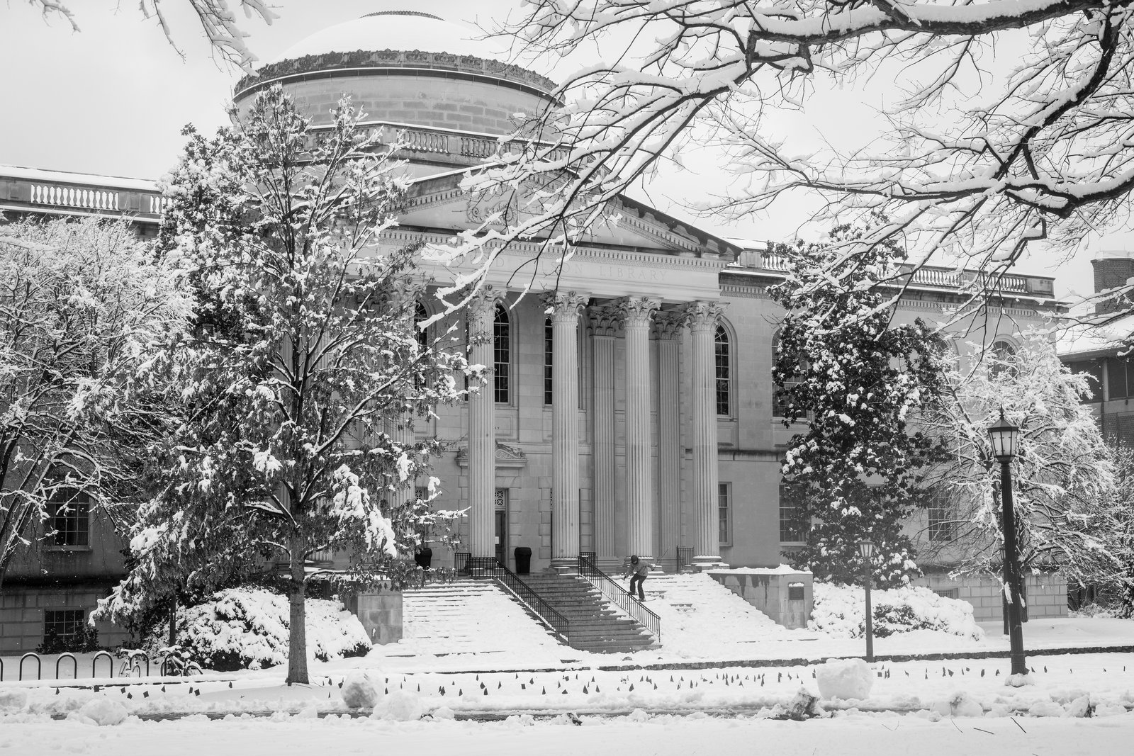 Snow Day at the University of North Carolina