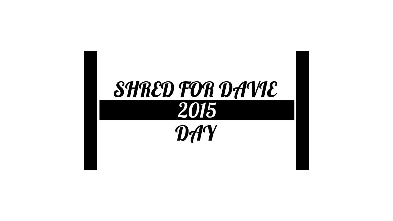 Shred For Davie 2015