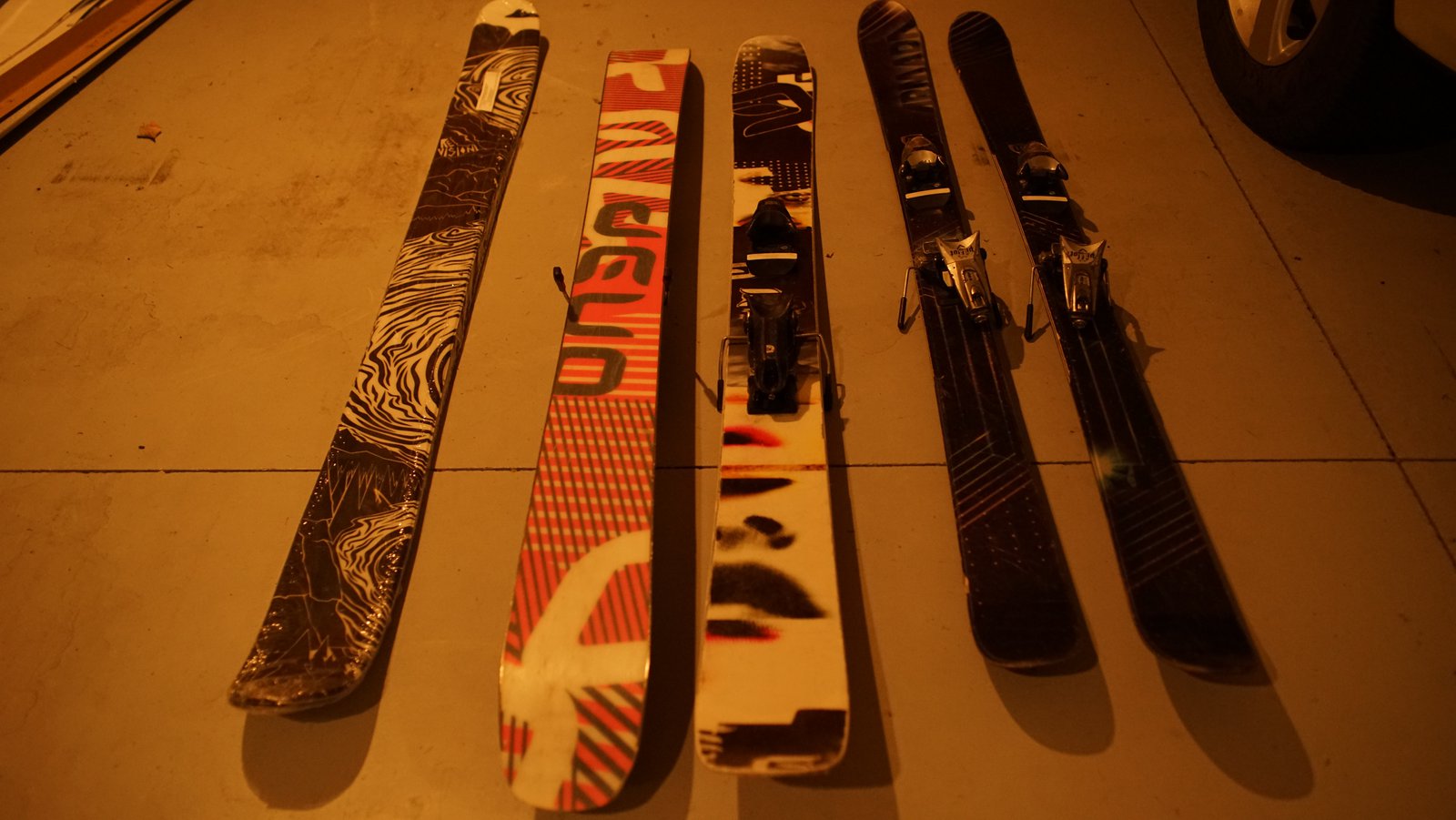 Old skis