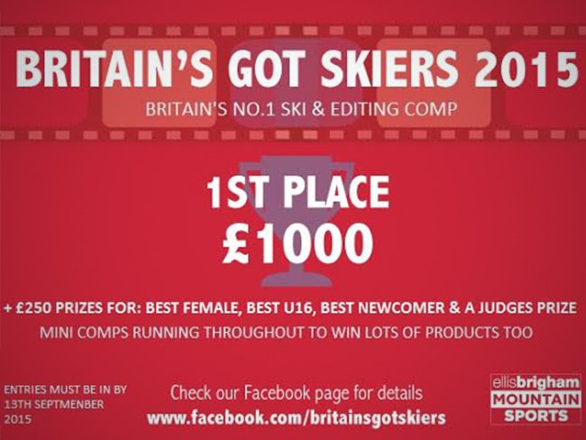 Britain's Got Skiers - Open for Submissions