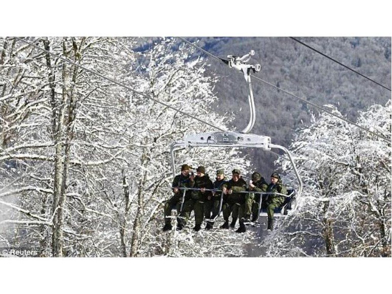 Russia Building Europe's Highest Ski Lift In Terrorism Zone