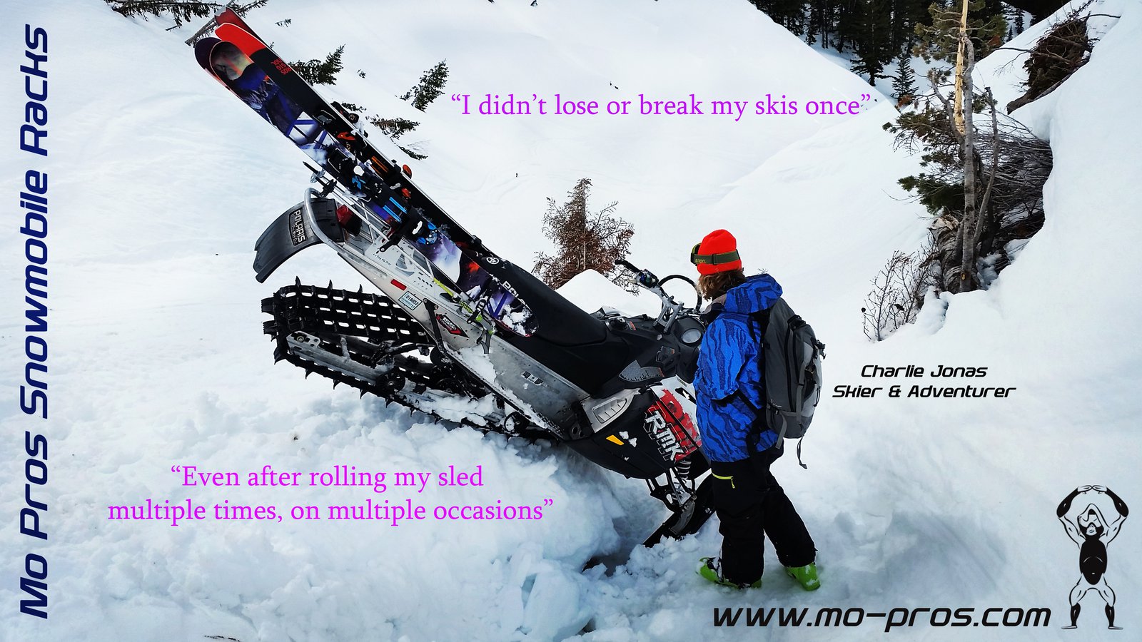 Mo Pros Snowmobile Ski Rack