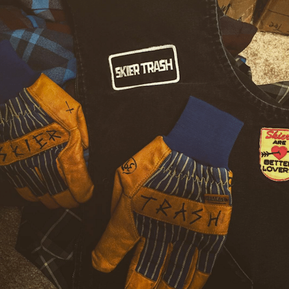 SKIER TRASH - Patches...