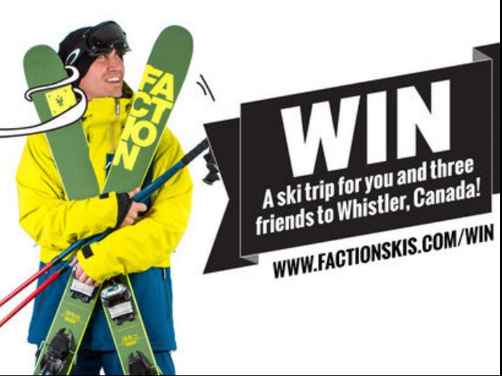 Faction Mega Comp: Win a ski trip to Whistler & more!