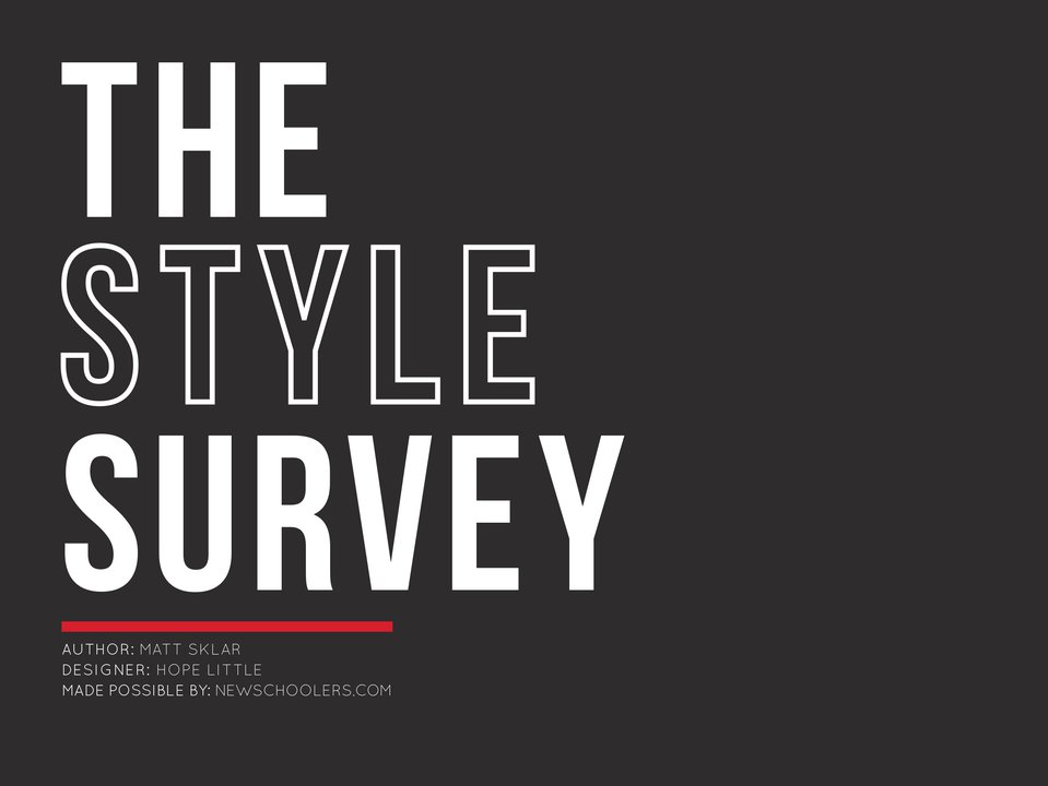 The Style Survey