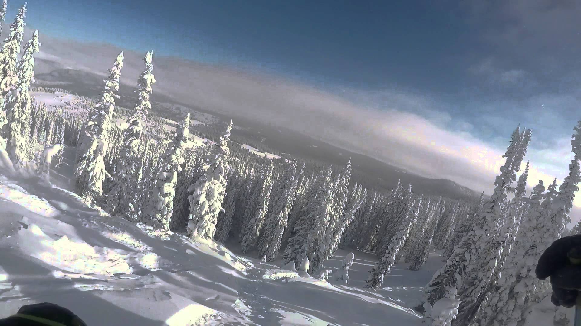 Steamboat Champagne Powder Day (12-26-15) With Huge Cliffs And Powder ...