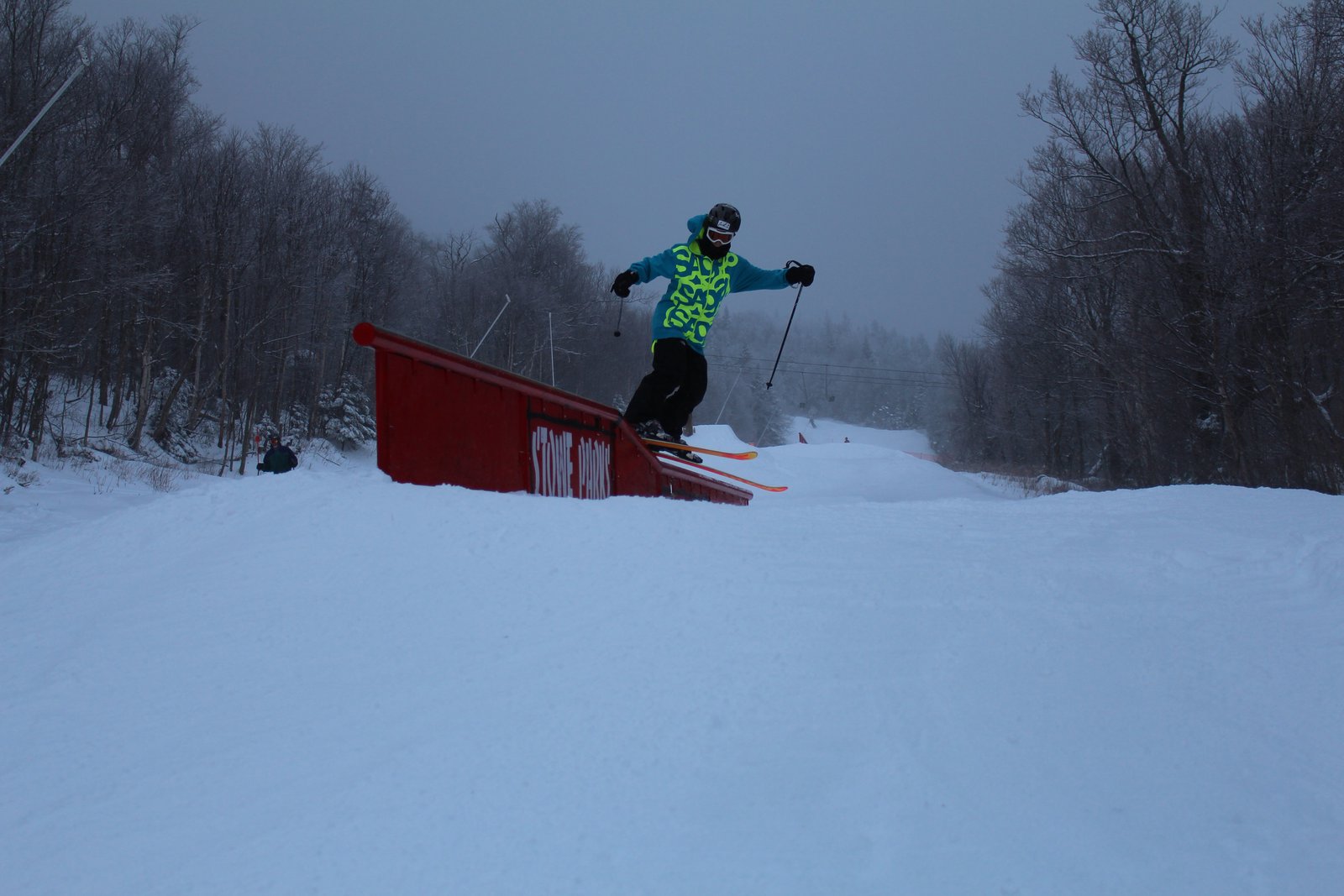 Flat up flat handrail @ stowe