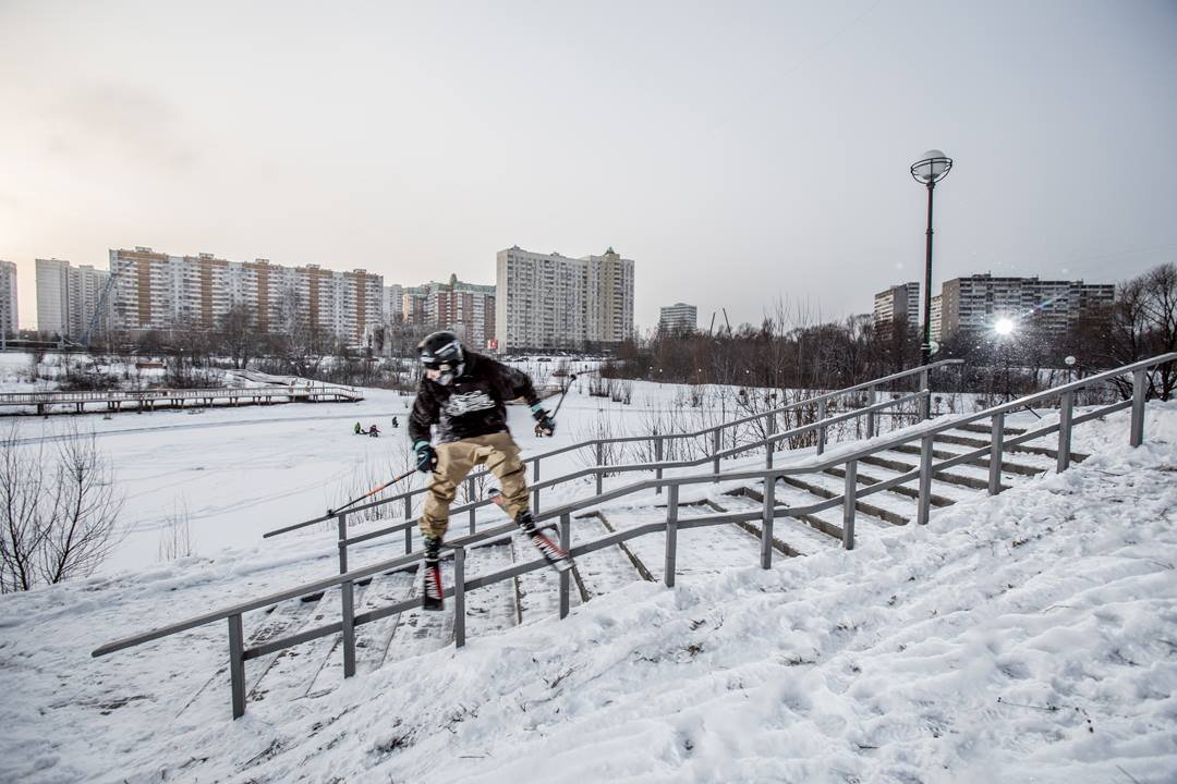 Skislide on Moscow kinks