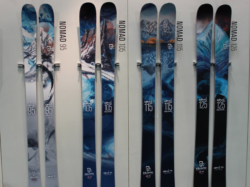 Details about   2021 NEW Icelantic Skis Nomad 105 cm 