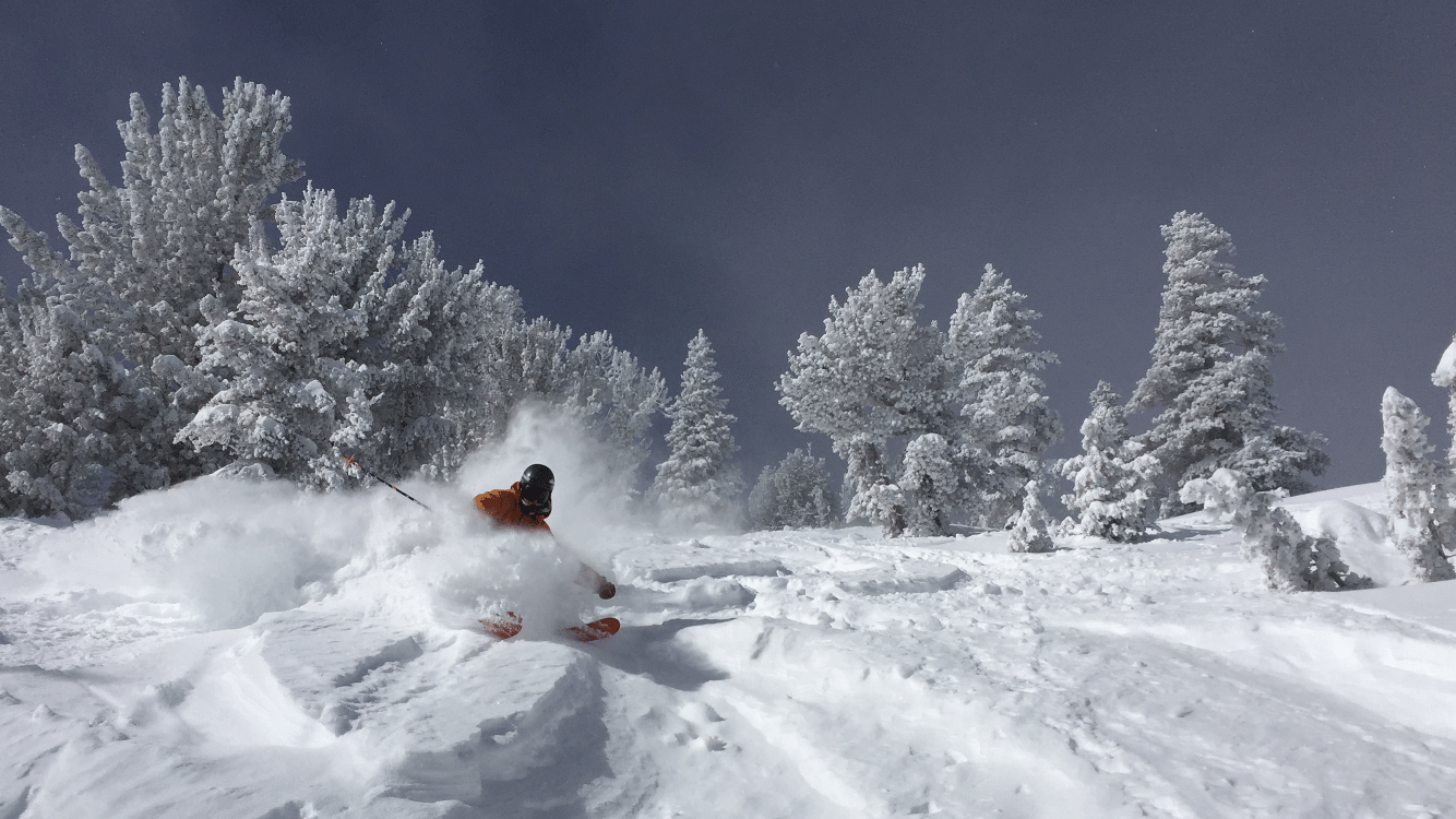 Floatin in the pow