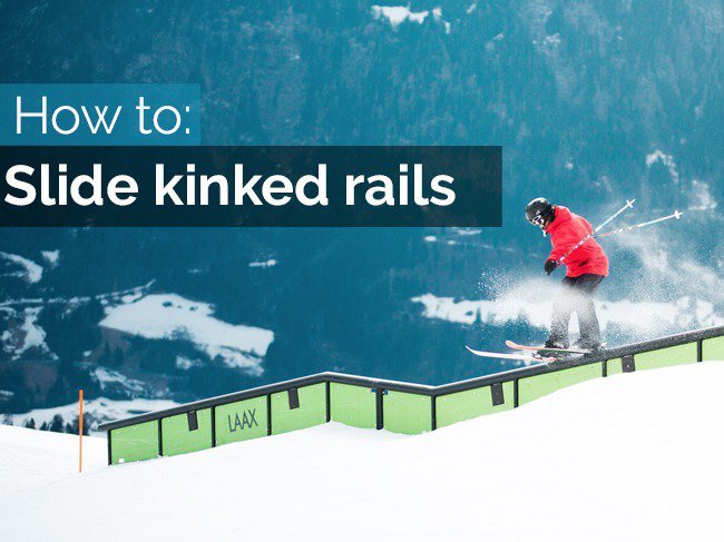 How to slide kinked rails on skis - A european freeski open special