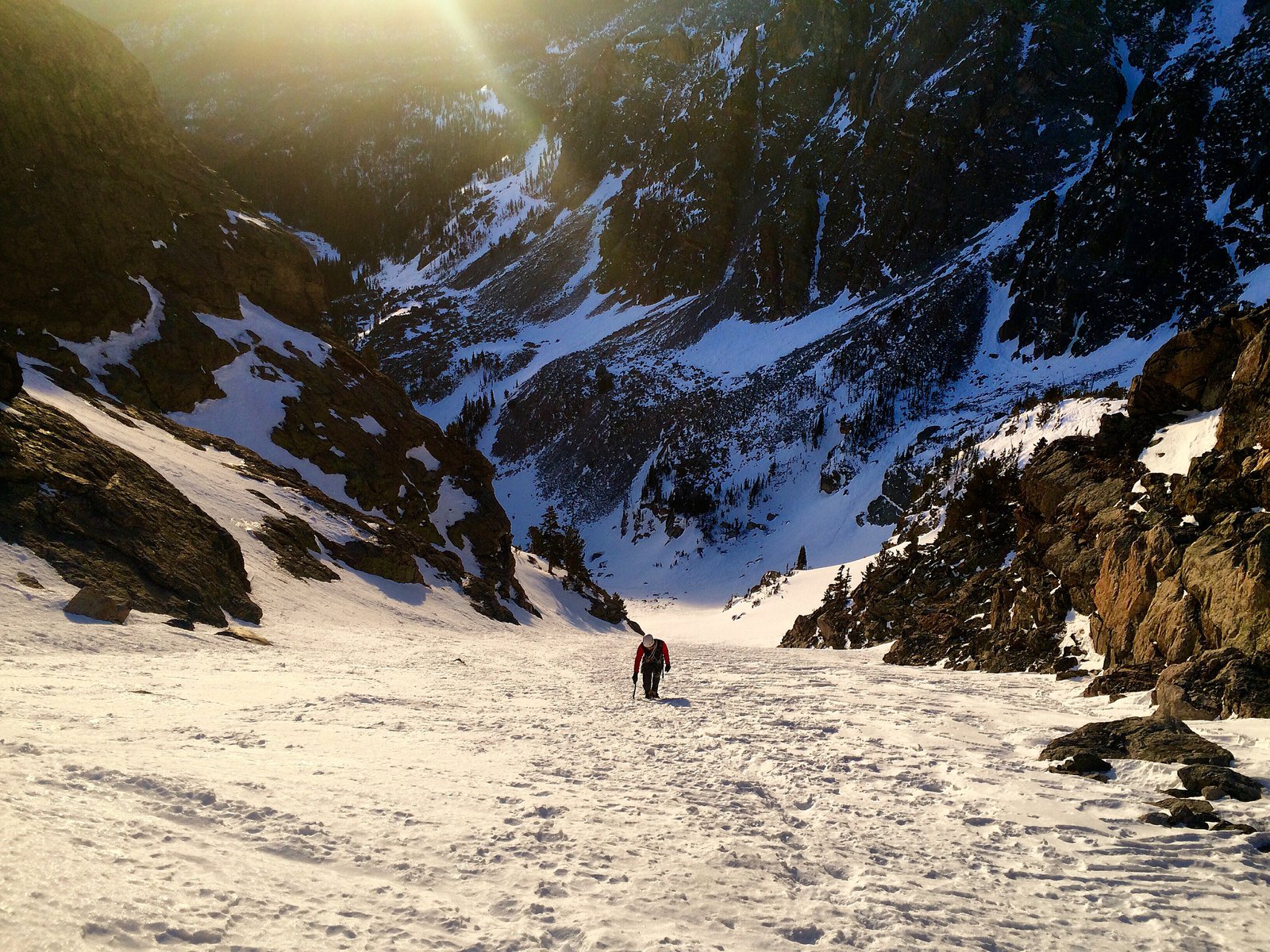 Heading up Dragon's Tail