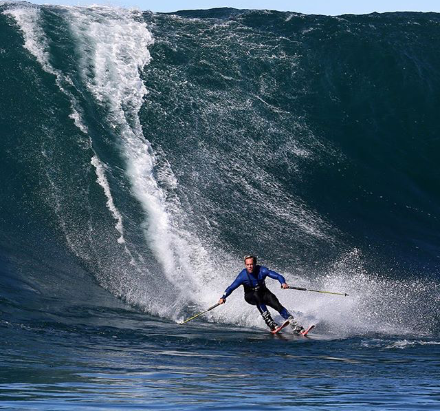 Big Wave skiing