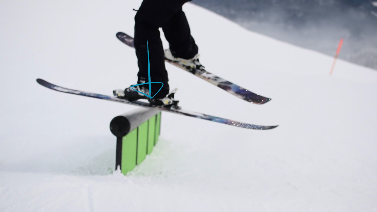 HOW TO BACKSLIDE ON SKIS - TRENDIEST TRICK OF THE YEAR? - Newschoolers.com