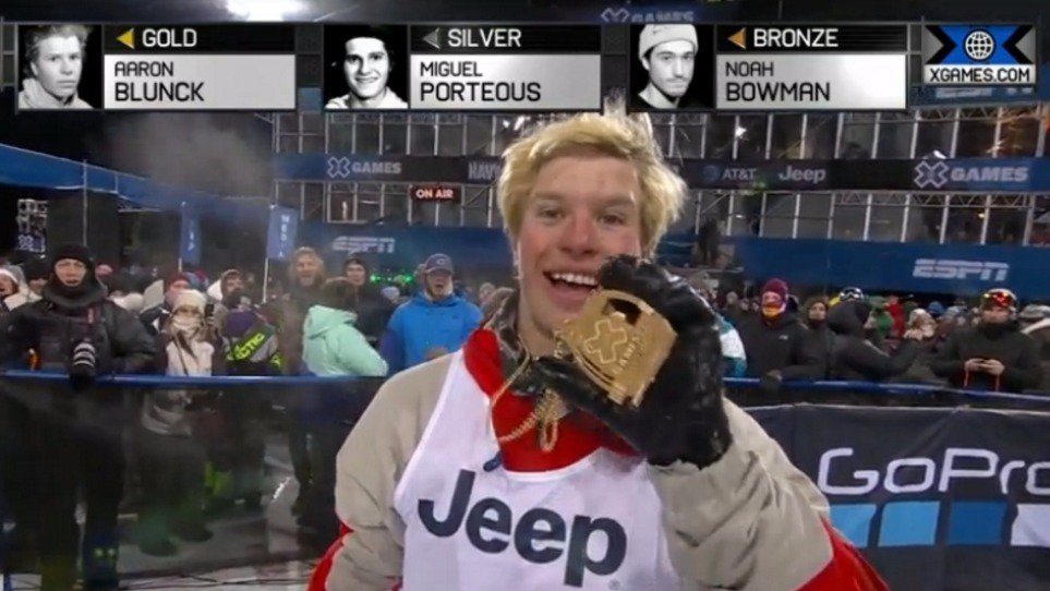 XGames Mens Pipe Results