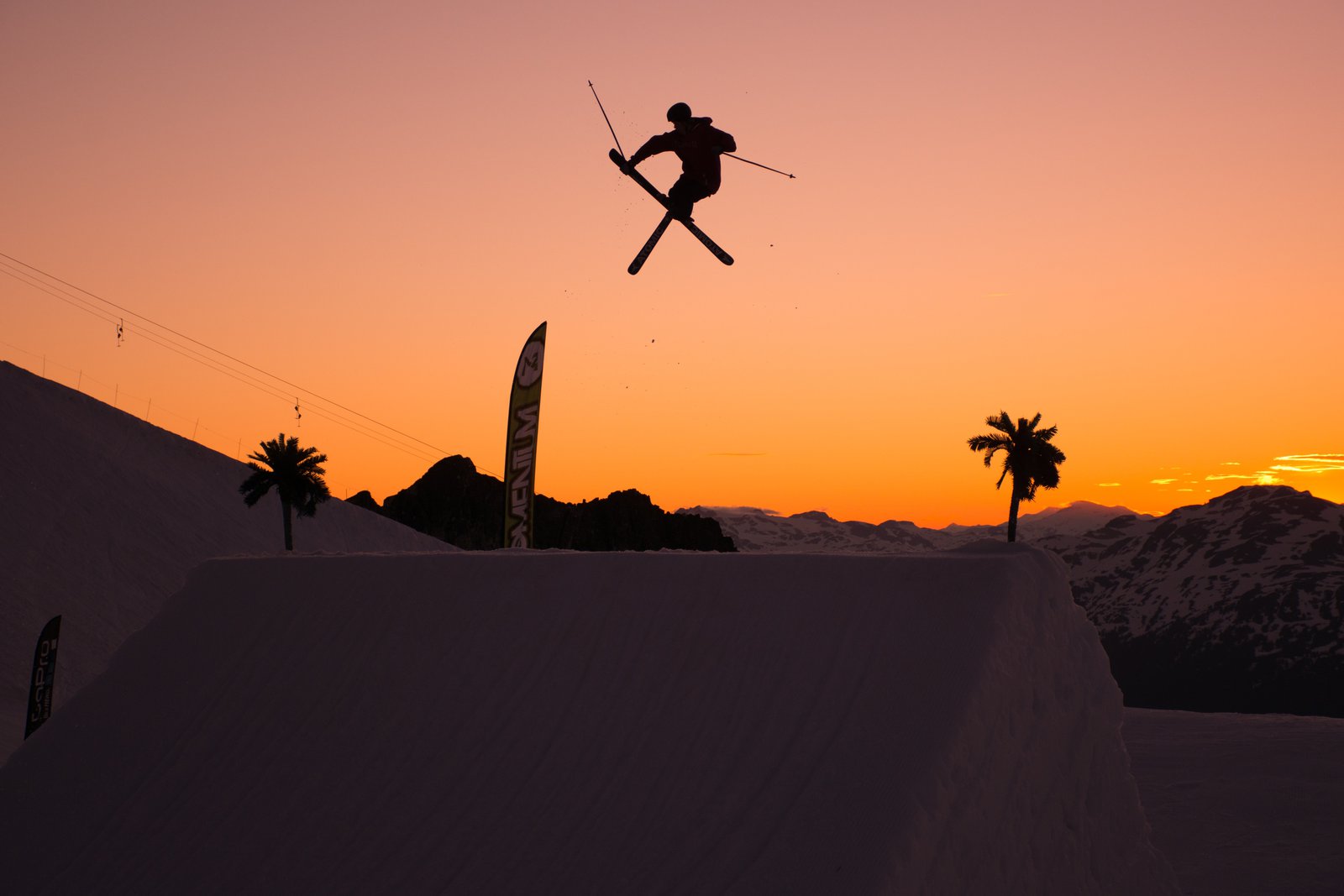 Sunset shoot @ Momentum Ski Camps