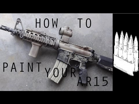 Ar paint. Ar 15 Garand thumb.