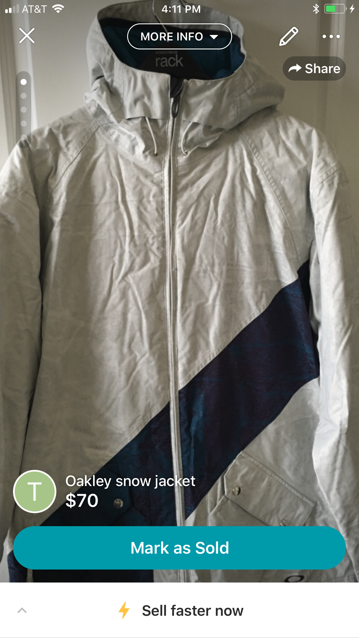 Blue/White/Purple Oakley Jacket