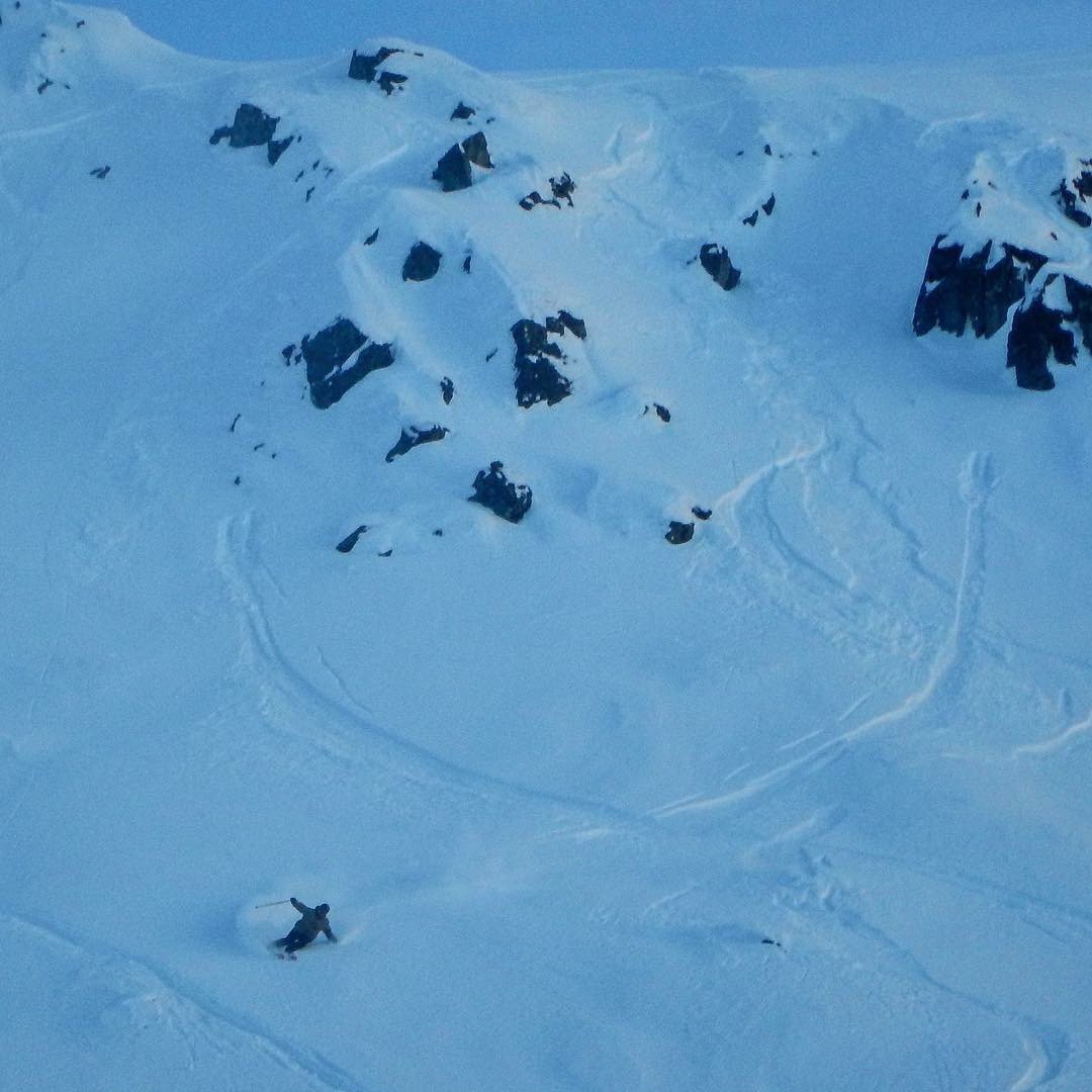 Hatcher Pass Pow Turns.