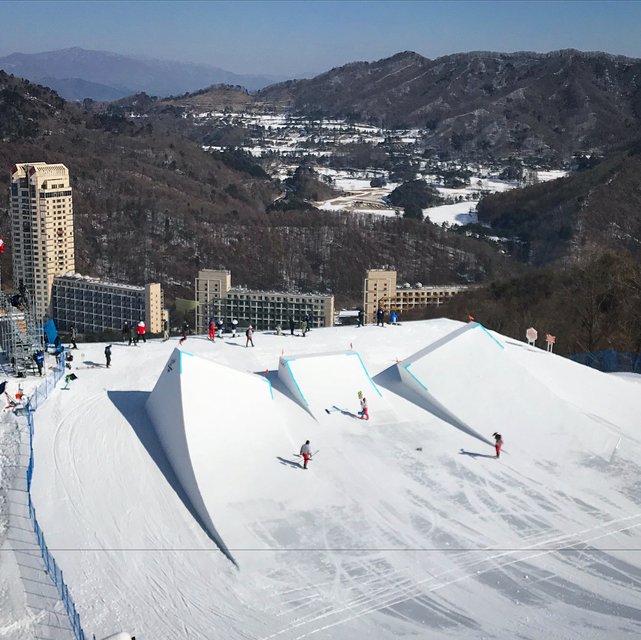 2018 Pyeongchang Olympic Ski Slopestyle Course First Looks