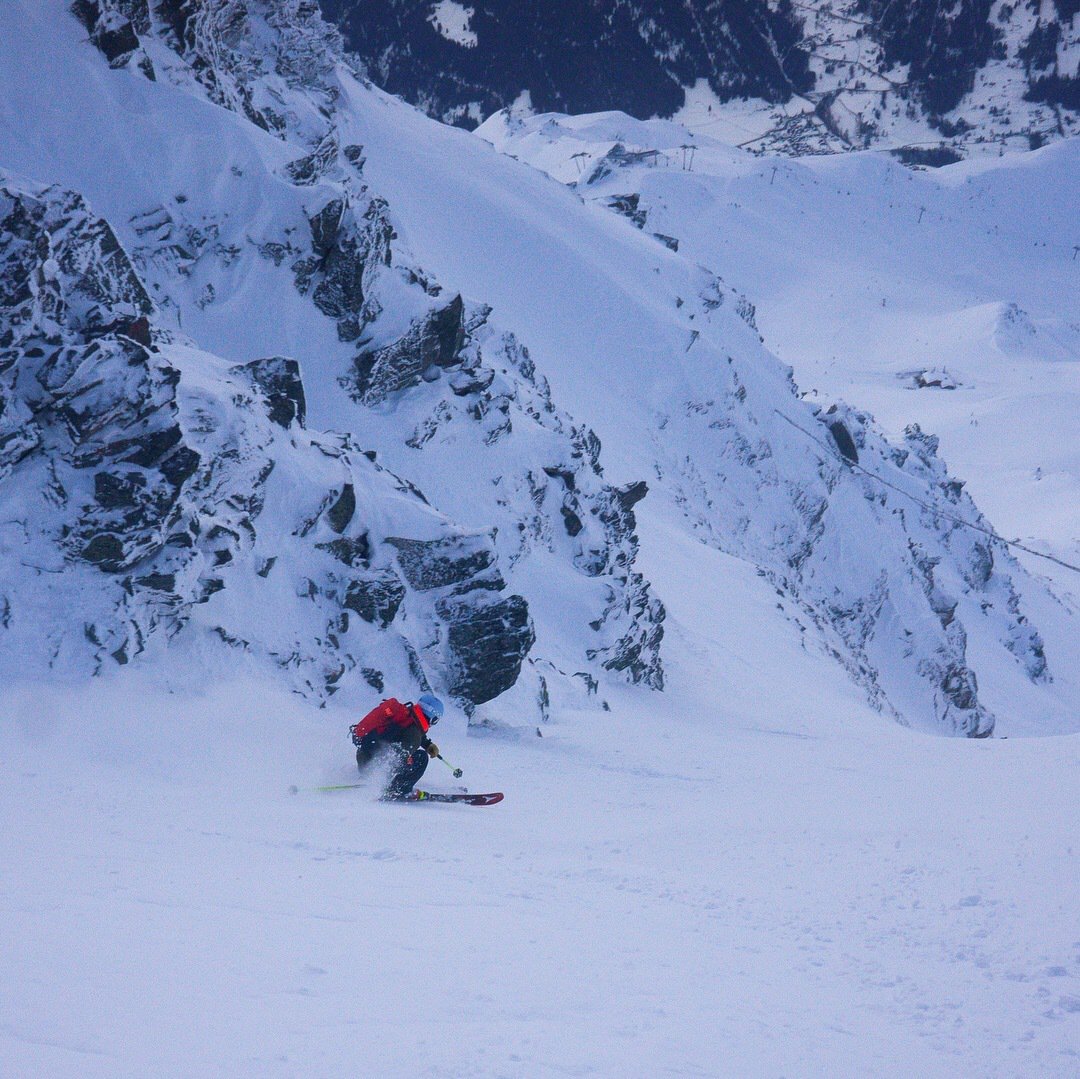 Rippinâ€™ Couloirs in Verbier 