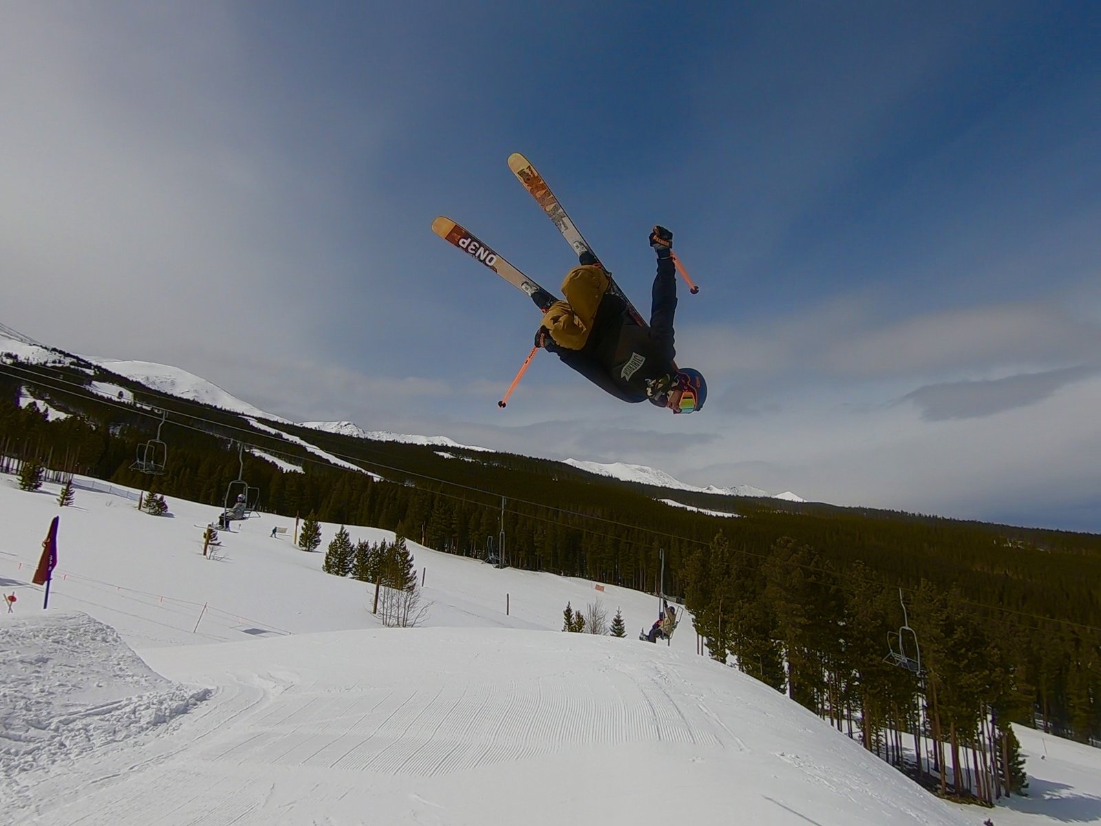 Laid out at breck