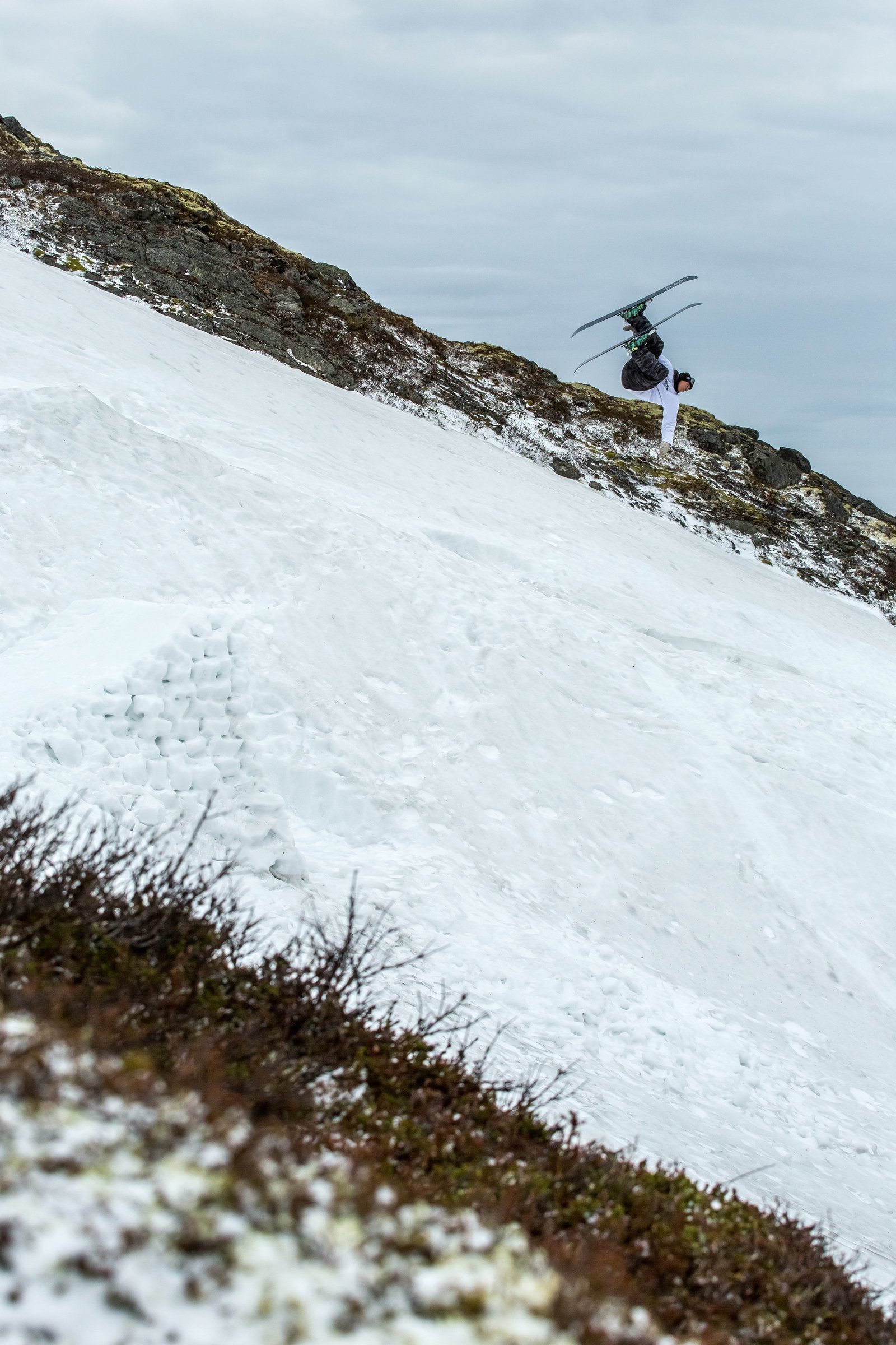 Summer skiing in Russia