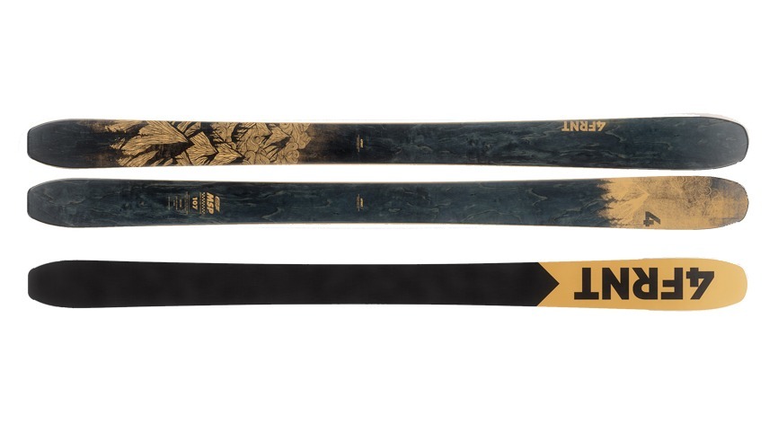 4FRNT MSP 107 - Resort Powder Ski – 4FRNT Skis