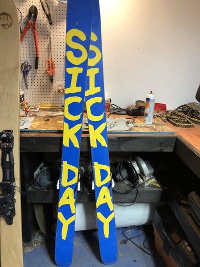 Line ski quiver to sale (can be individual) Sick day 110, sick day