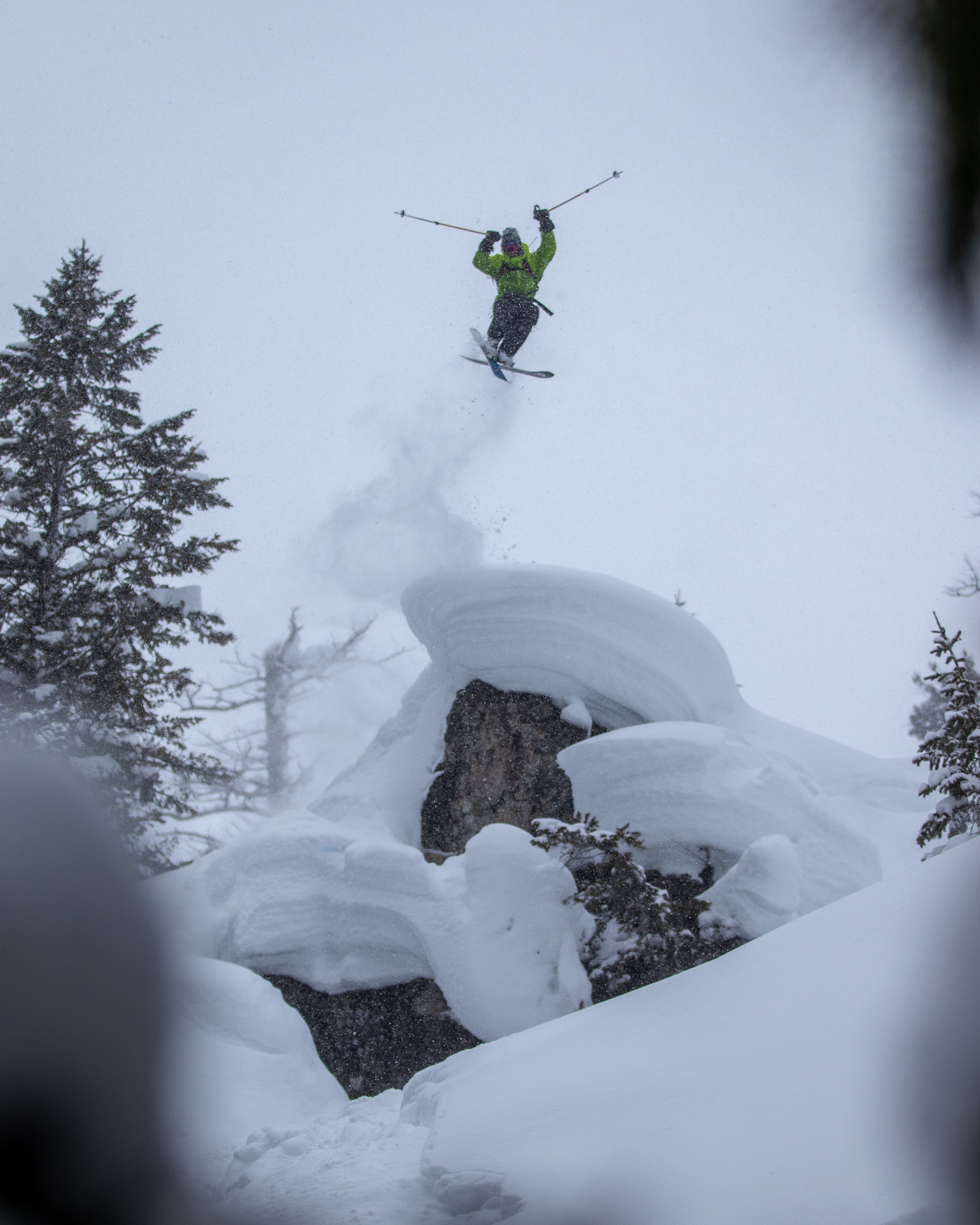 Teton Pass Cliff Launch - Pictures - Newschoolers.com