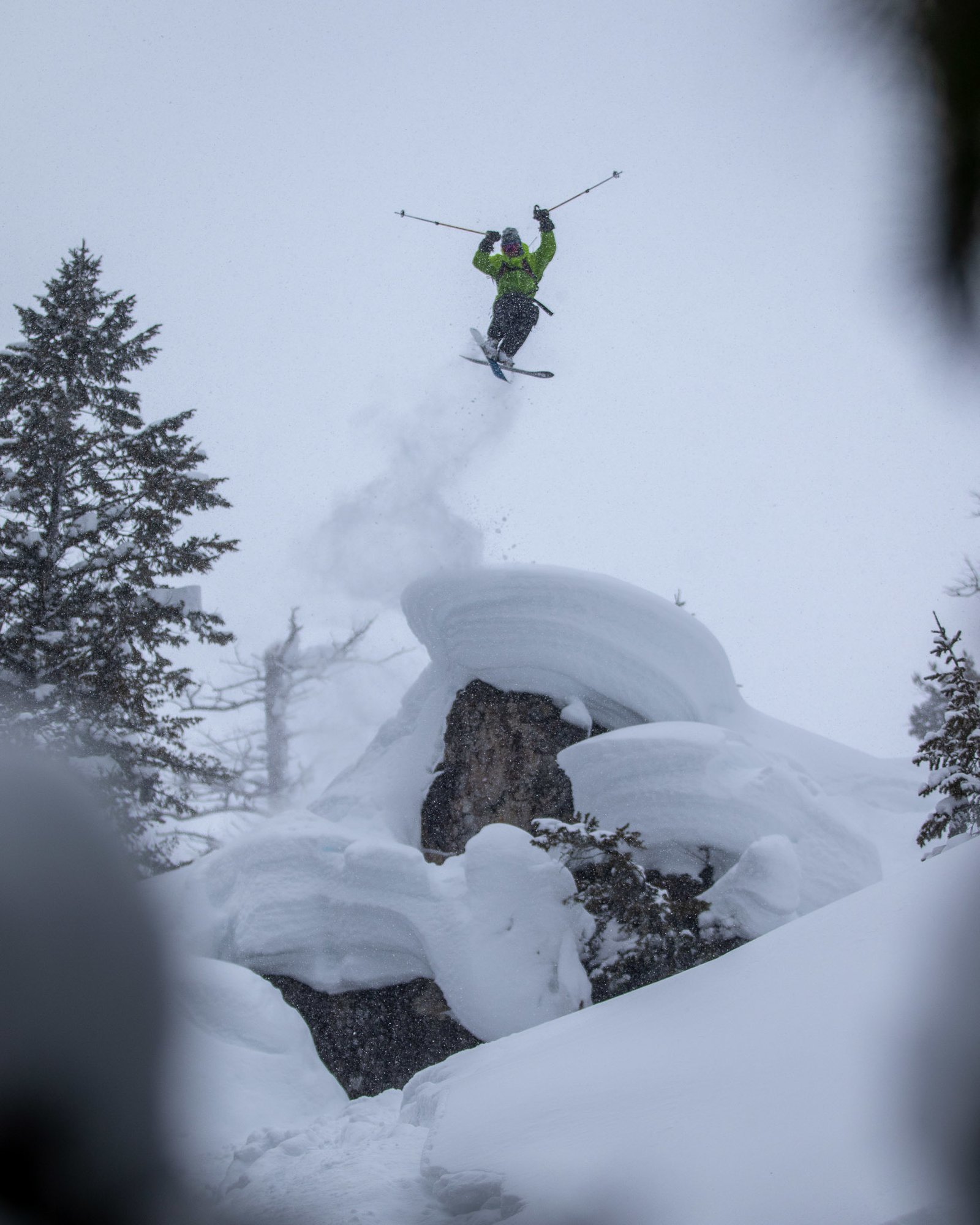 Teton Pass Cliff Launch