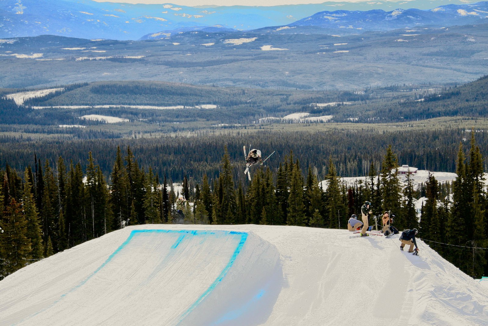 Telus Park Jump Line, Big white 