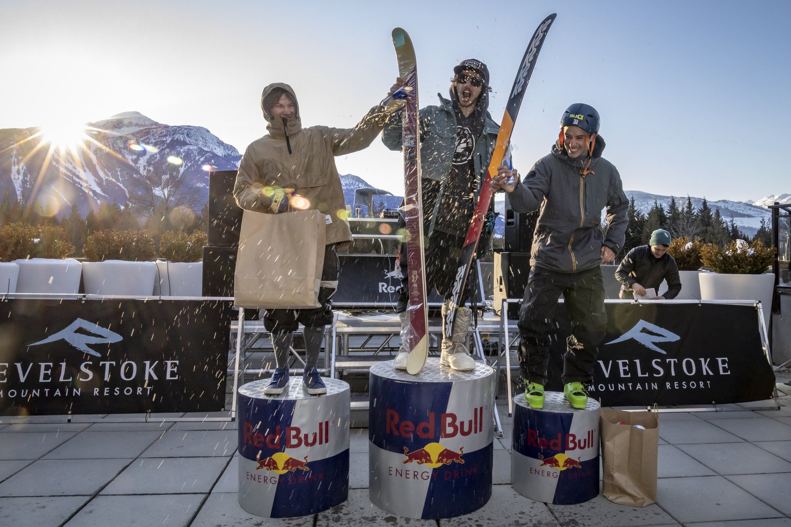 Red Bull Showers