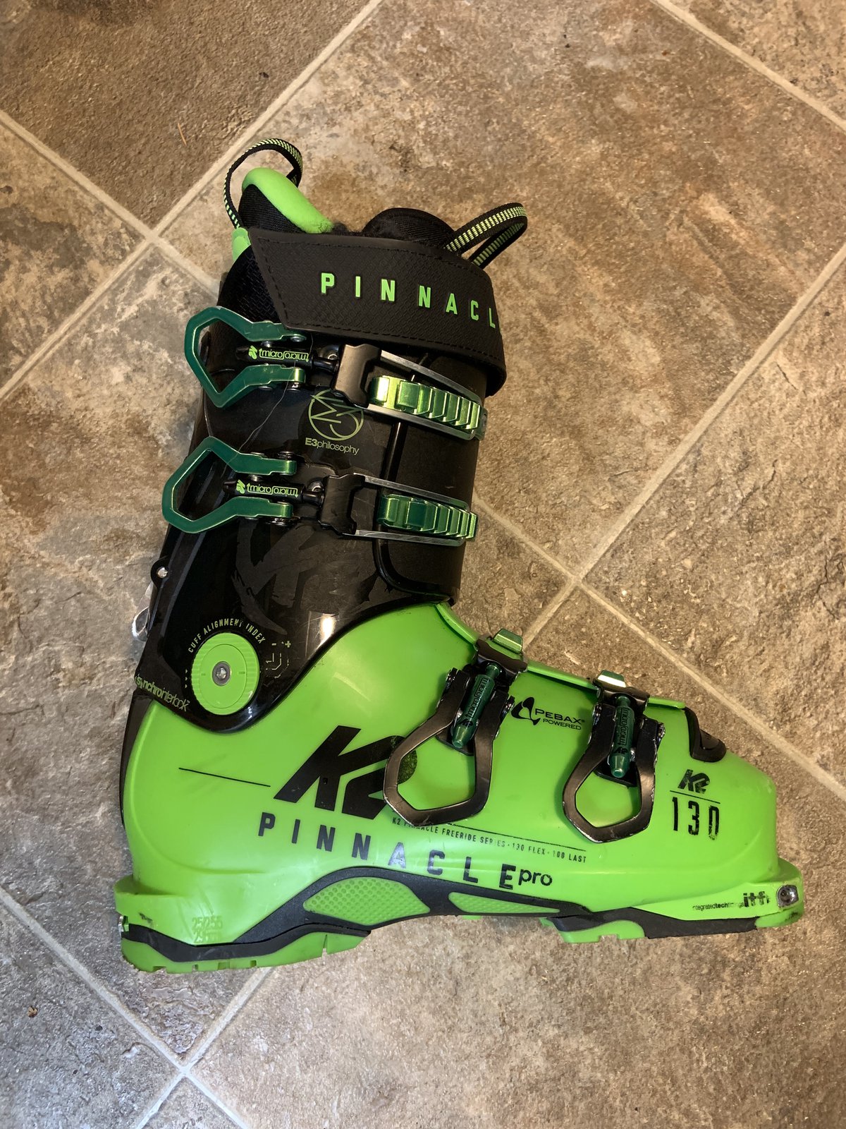 2018 K2 Pinnacle Pro 130 Alpine Touring Boots - Sell and Trade ...
