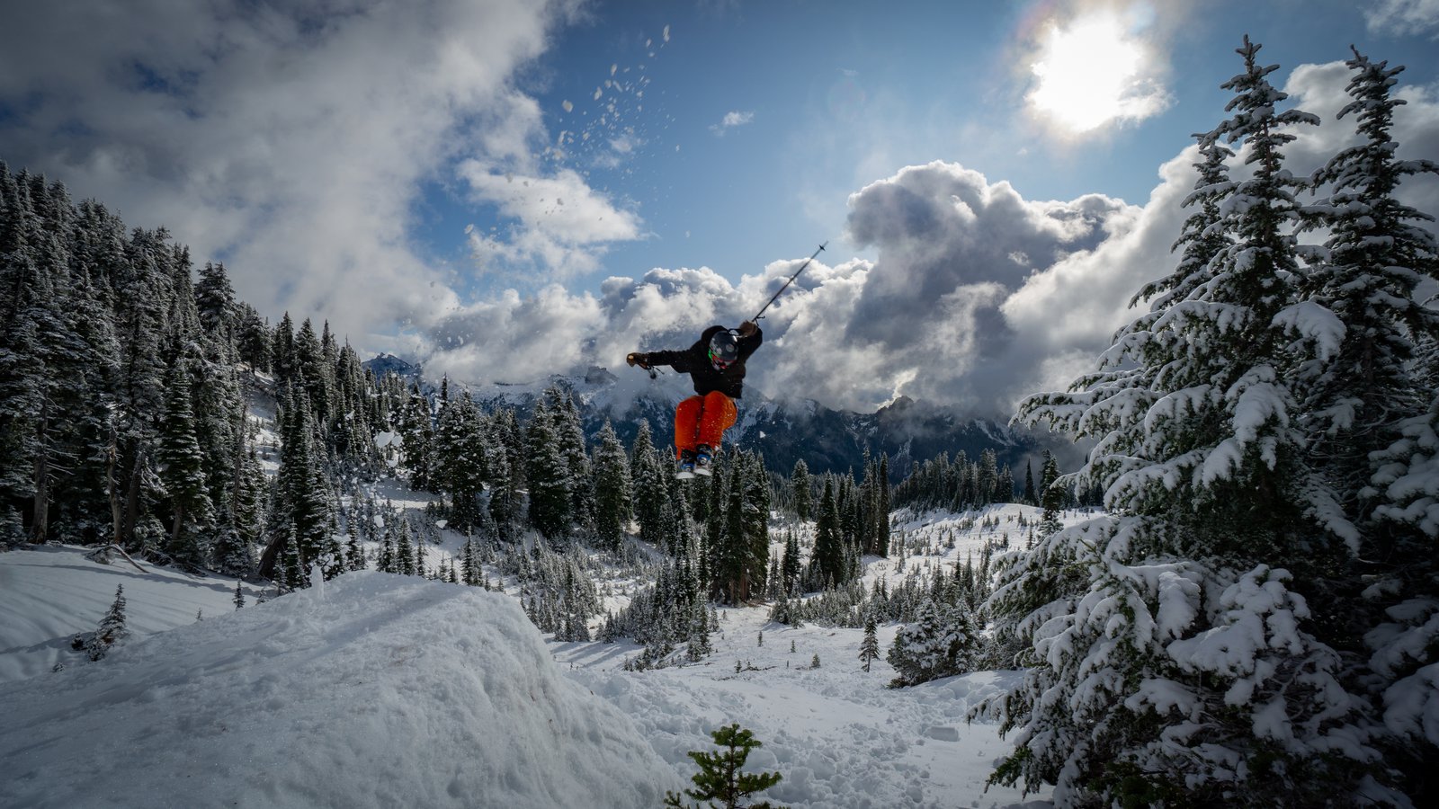 Mt. Rainier kicker sesh